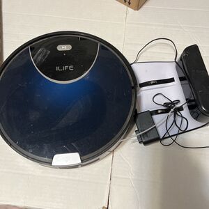 Untested ILIFE V80 Max Self Charging Robot Vacuum Cleaner WiFi. Moves Powers On